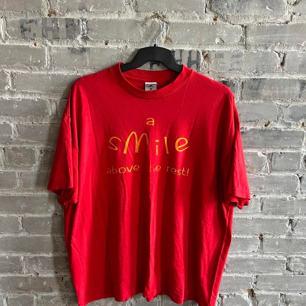 Vintage 90s McDonald's Graphic Tee Shirt XXL